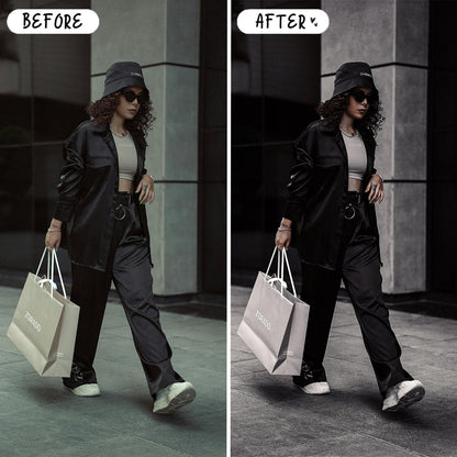 10 Silver LIGHTROOM Presets Mobile & Desktop