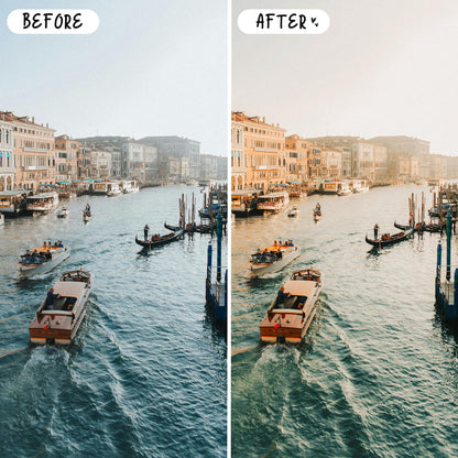 10 Venice LIGHTROOM Presets Mobile & Desktop