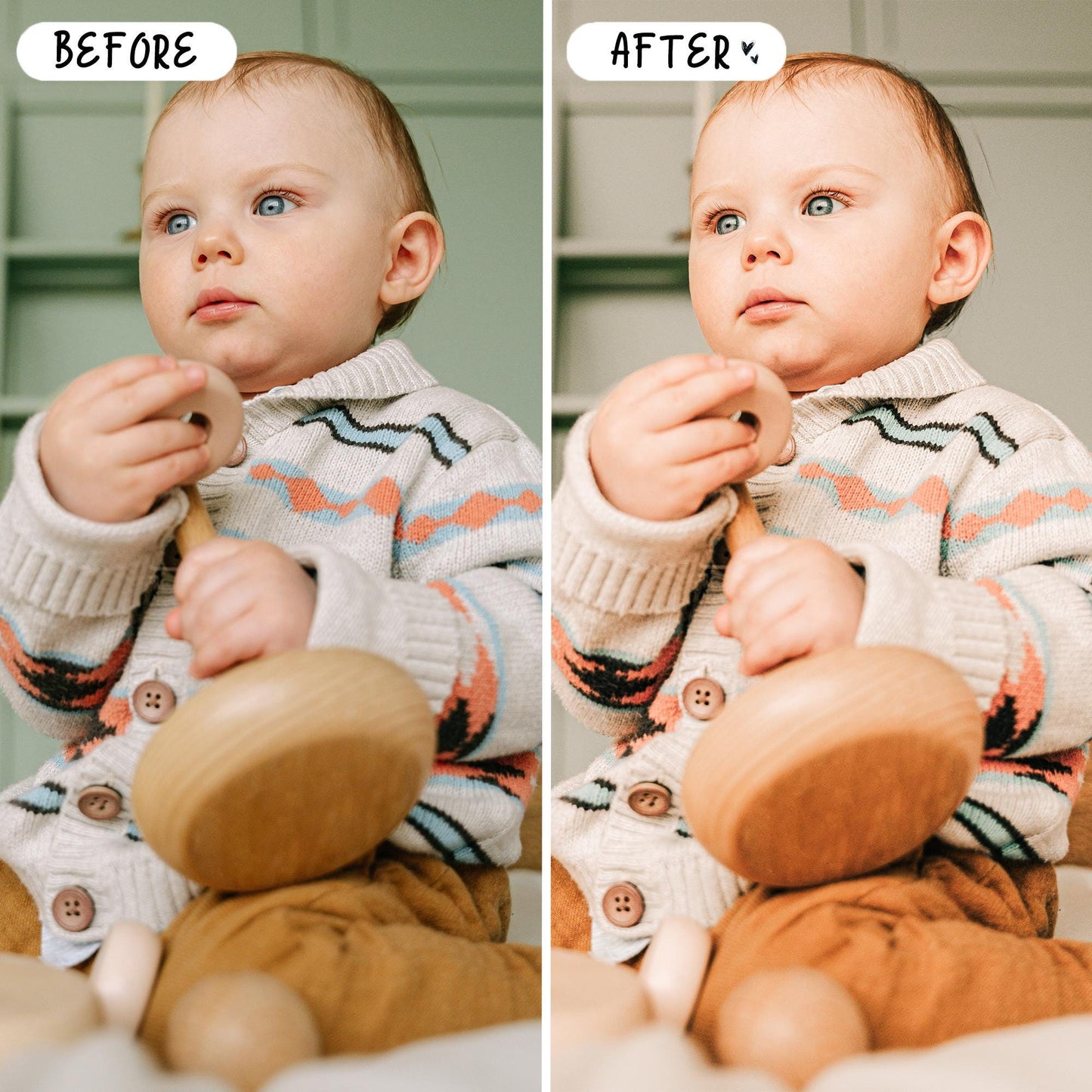 10 Newborn LIGHTROOM Presets Mobile & Desktop
