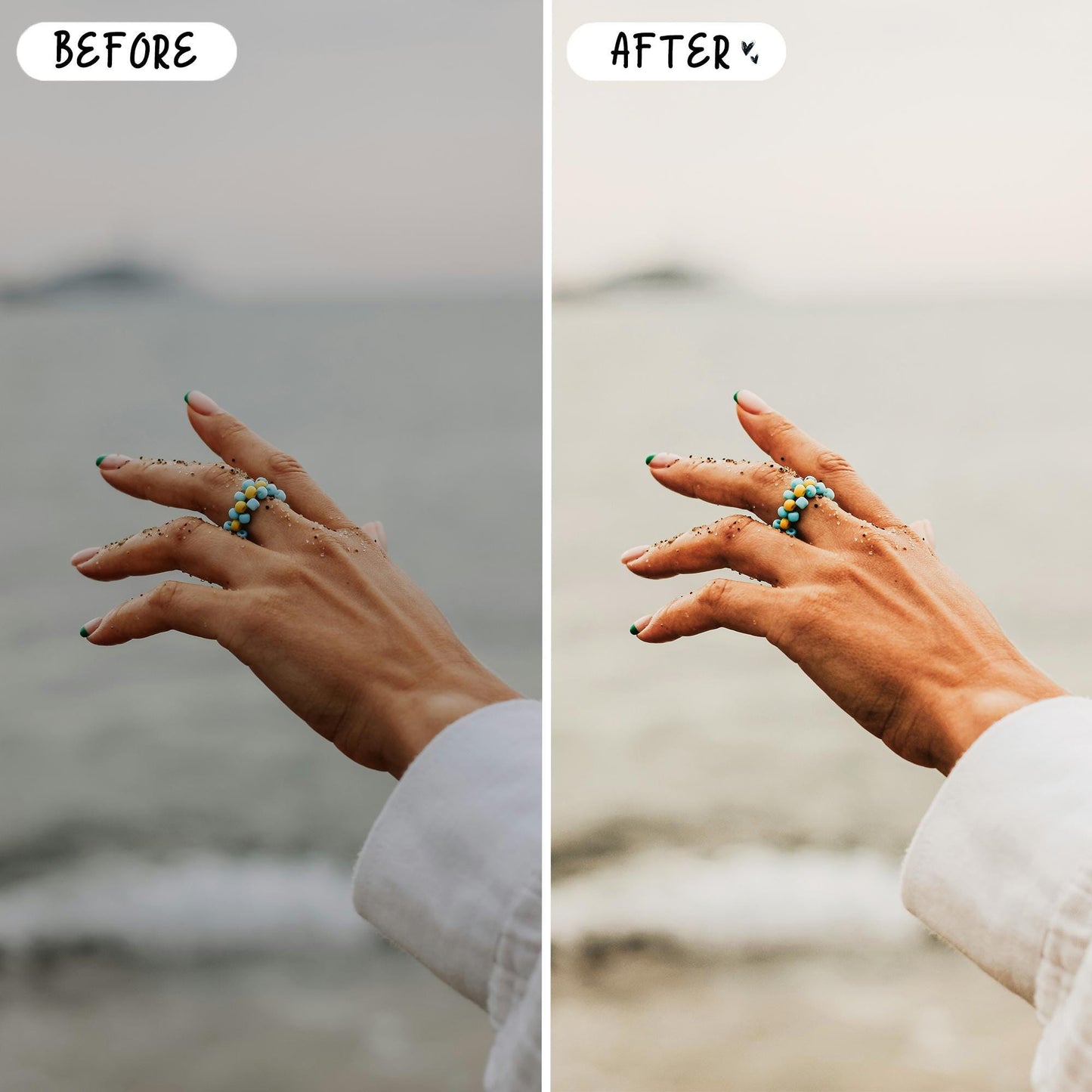 10 Beach LIGHTROOM Presets Mobile & Desktop