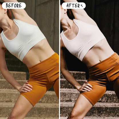 10 Fitness LIGHTROOM Presets Mobile & Desktop