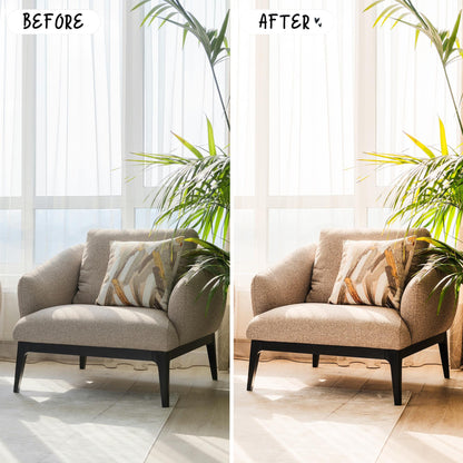 10 Interior LIGHTROOM Presets Mobile & Desktop