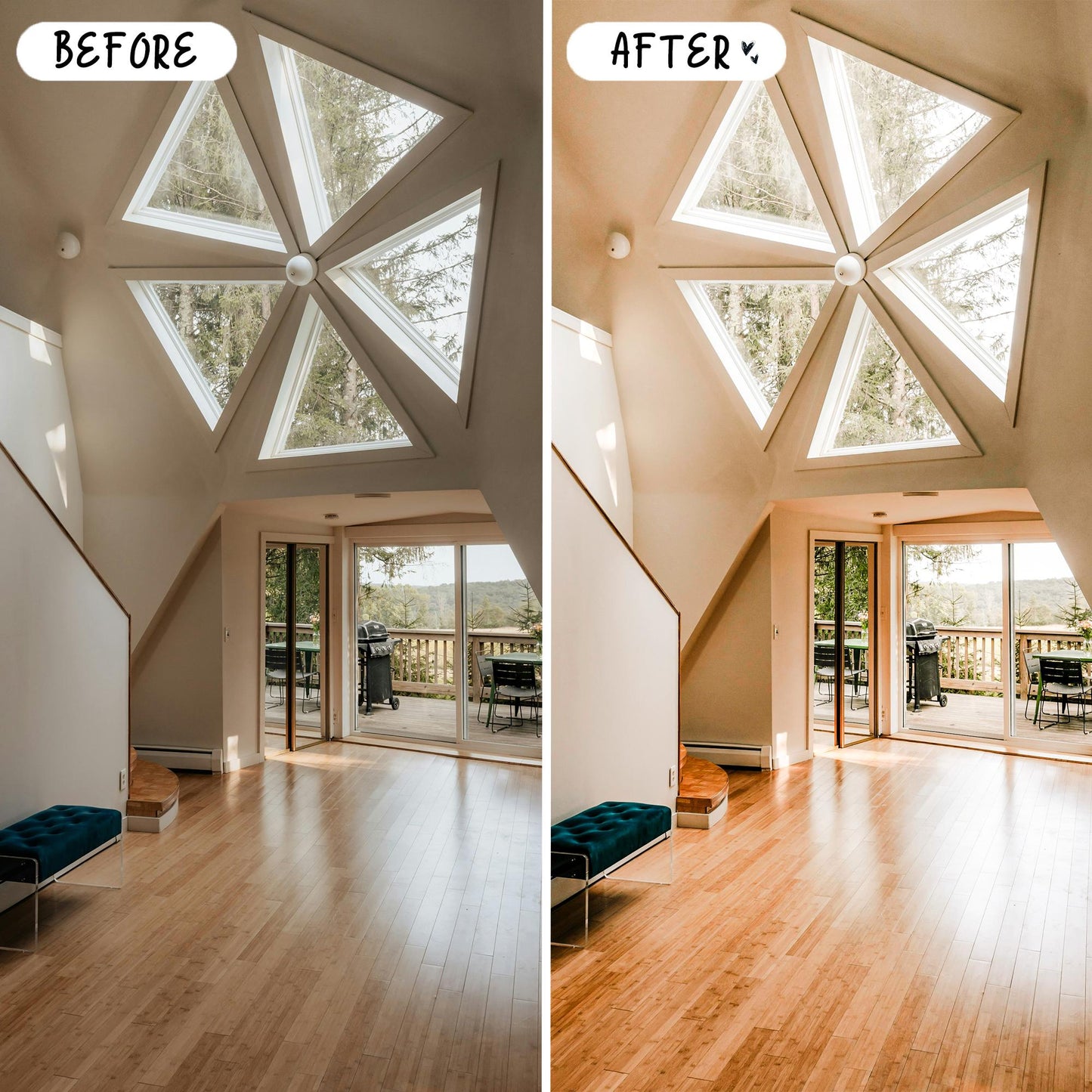 10 Interior LIGHTROOM Presets Mobile & Desktop