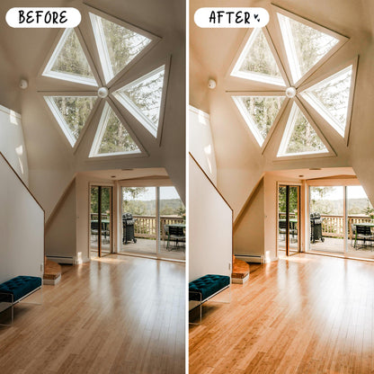 10 Interior LIGHTROOM Presets Mobile & Desktop