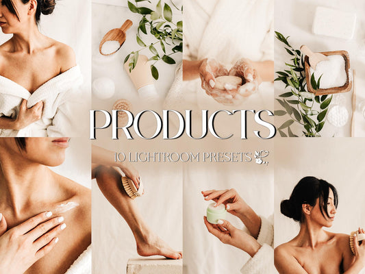 10 Product LIGHTROOM Presets Mobile & Desktop