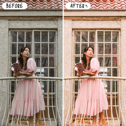 10 Blush LIGHTROOM Presets Mobile & Desktop