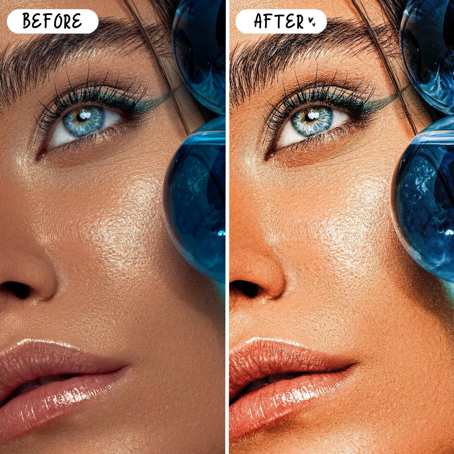 10 Portrait LIGHTROOM Presets Mobile & Desktop