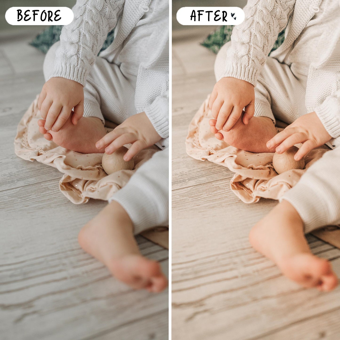 10 Newborn LIGHTROOM Presets Mobile & Desktop