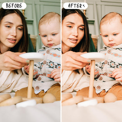 10 Newborn LIGHTROOM Presets Mobile & Desktop
