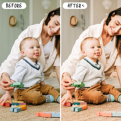 10 Newborn LIGHTROOM Presets Mobile & Desktop