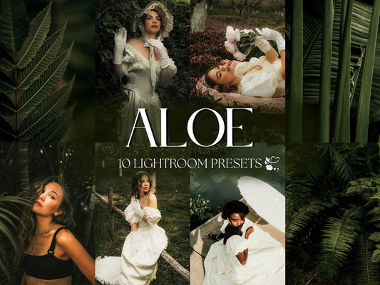 10 Aloe LIGHTROOM Presets Mobile & Desktop