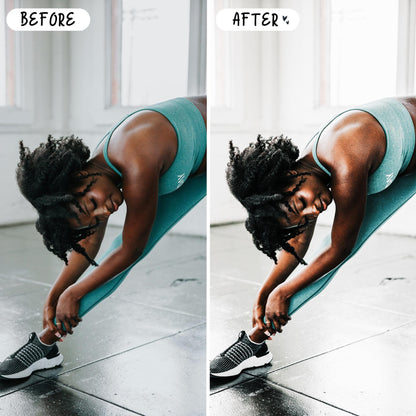 10 Fitness LIGHTROOM Presets Mobile & Desktop