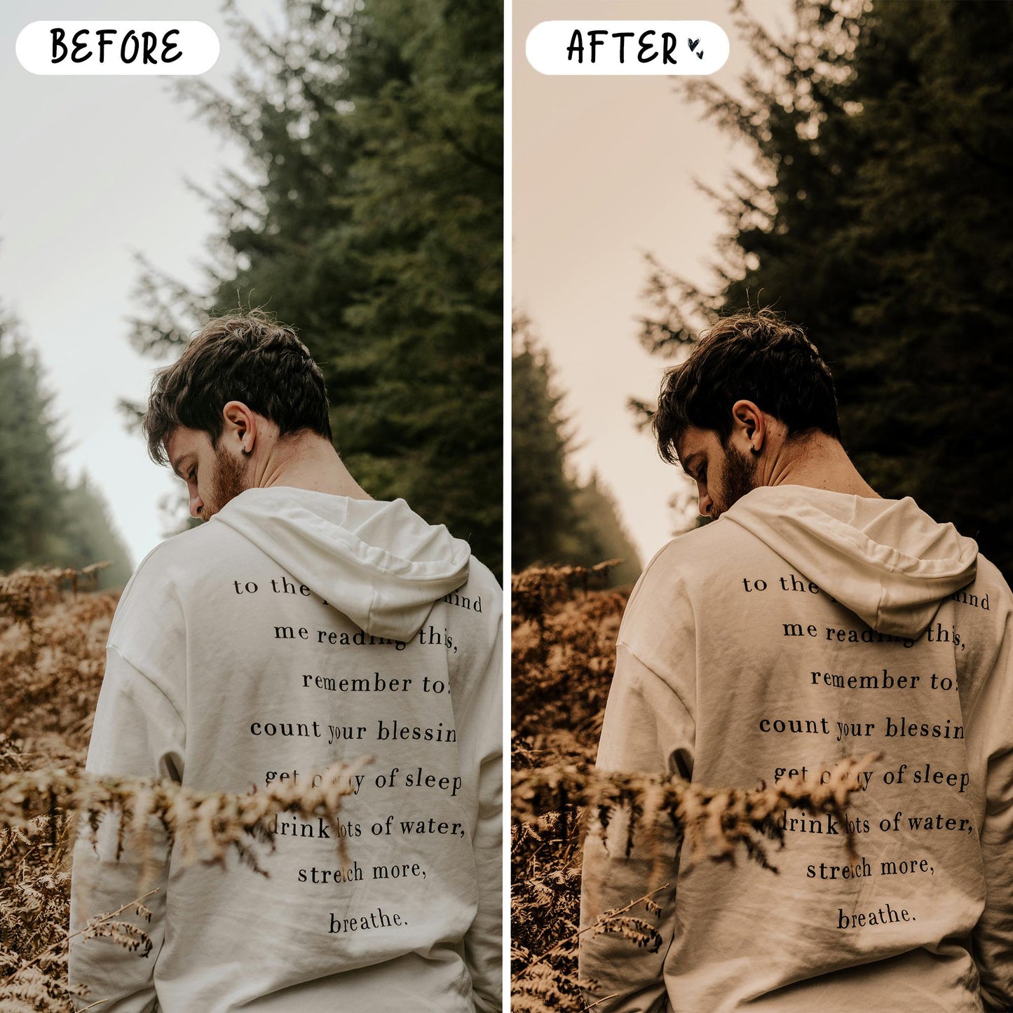 10 Earthy LIGHTROOM Presets Mobile & Desktop