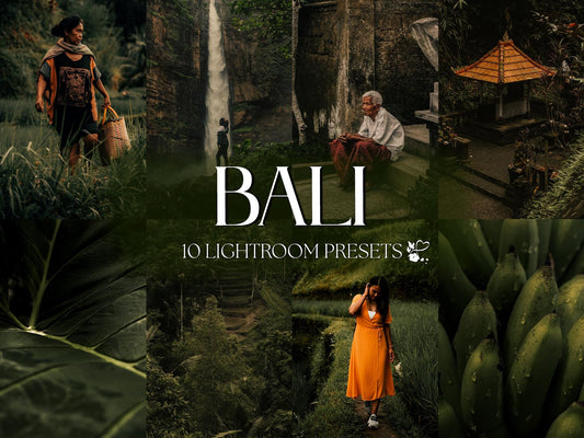 10 Bali LIGHTROOM Presets Mobile & Desktop