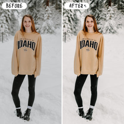 10 Winter LIGHTROOM Presets Mobile & Desktop