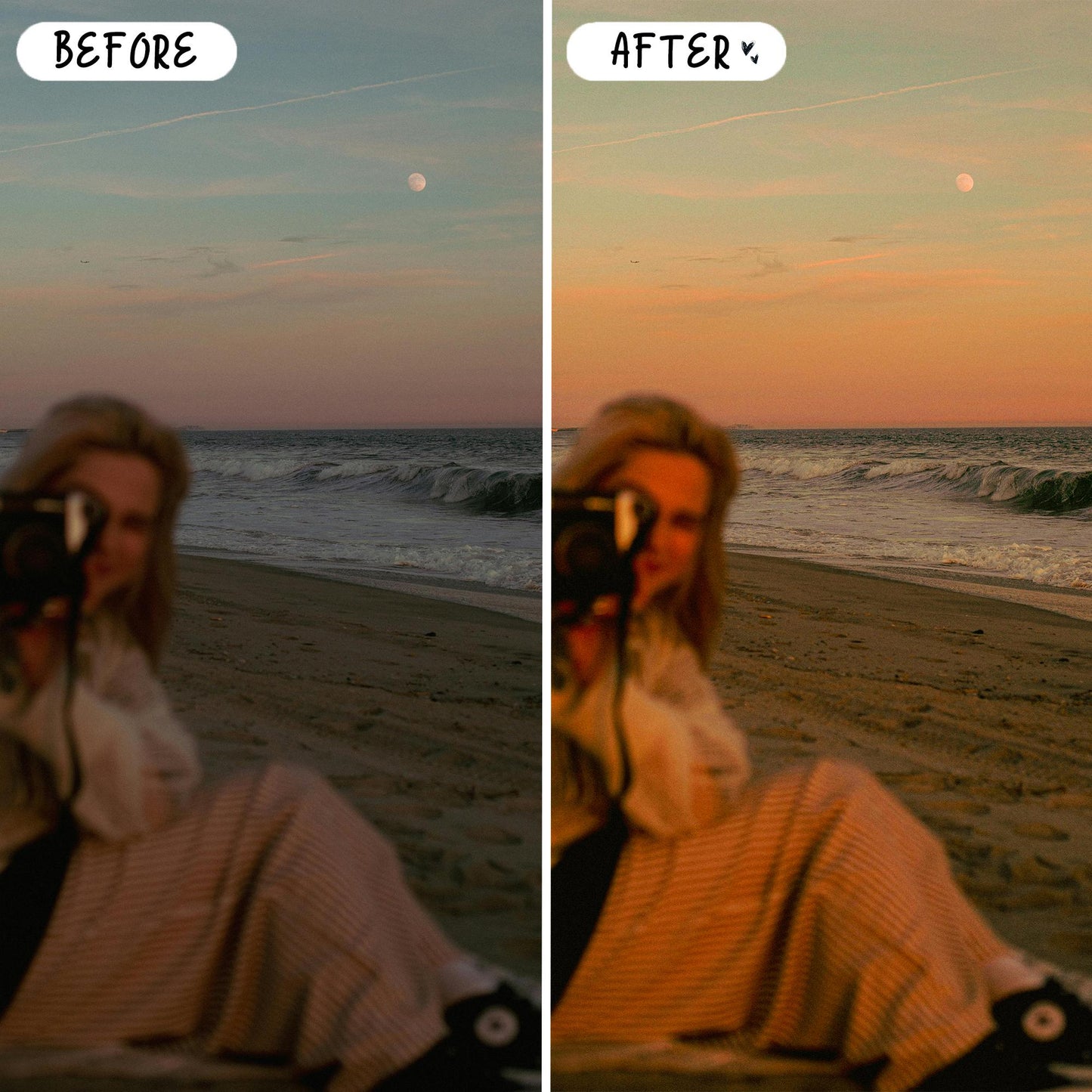 10 Golden LIGHTROOM Presets Mobile & Desktop