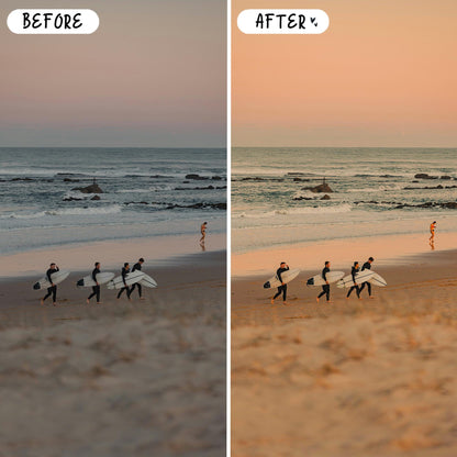 10 Golden LIGHTROOM Presets Mobile & Desktop