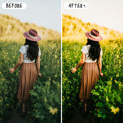 10 Spring LIGHTROOM Presets Mobile & Desktop