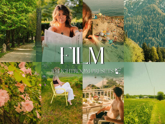 10 Film LIGHTROOM Presets Mobile & Desktop