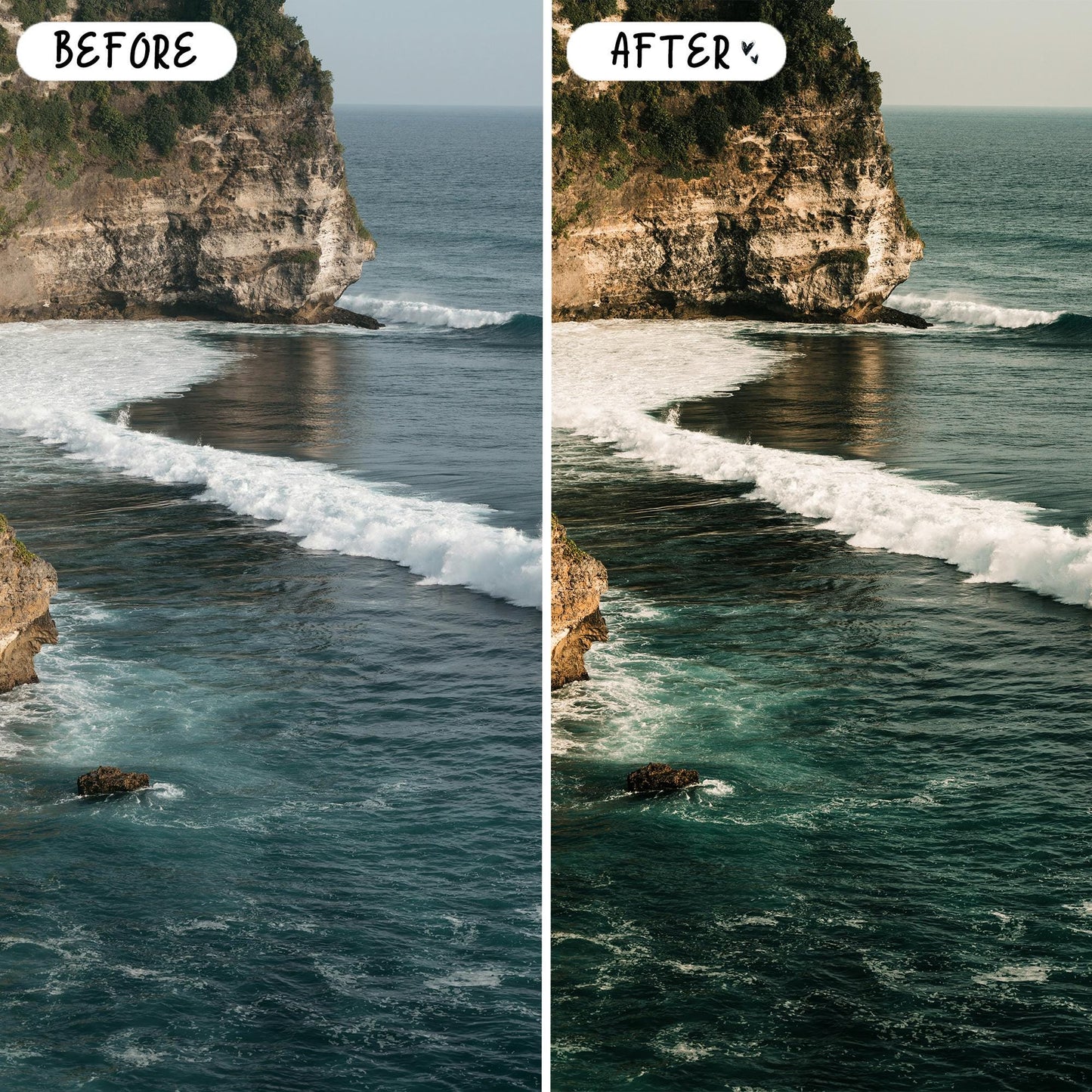 10 Bali LIGHTROOM Presets Mobile & Desktop