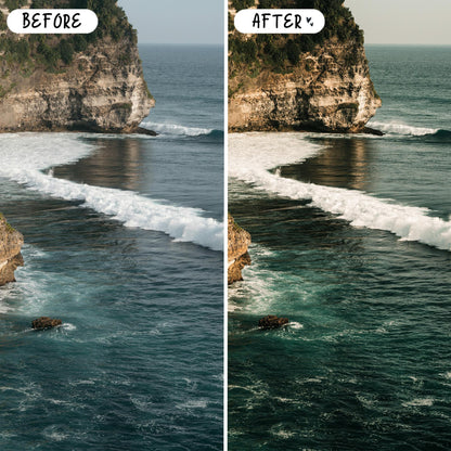 10 Bali LIGHTROOM Presets Mobile & Desktop