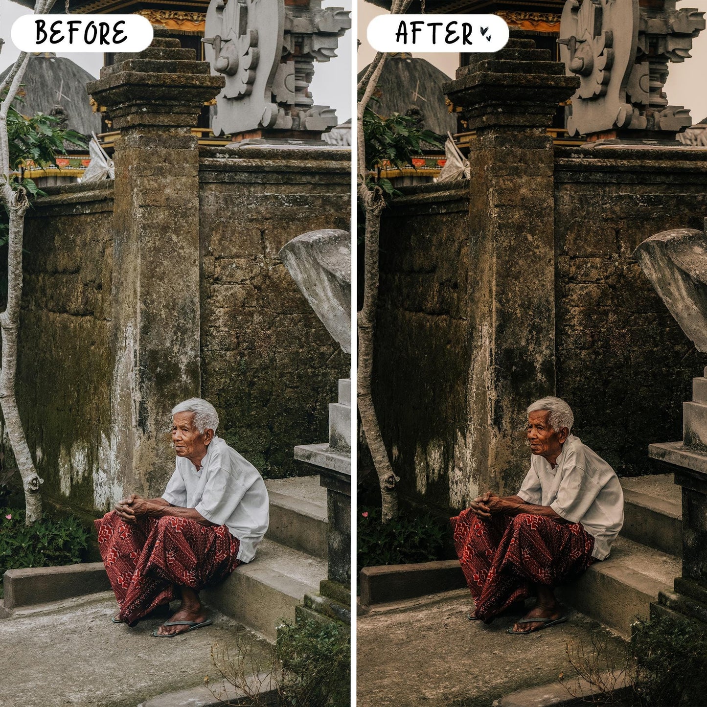 10 Bali LIGHTROOM Presets Mobile & Desktop