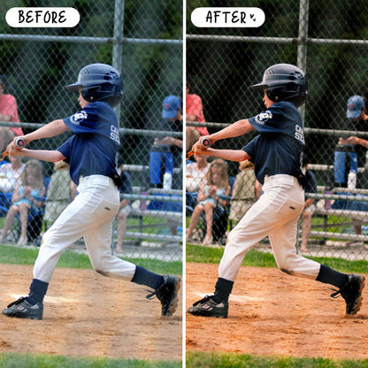 10 Baseball LIGHTROOM Presets Mobile & Desktop