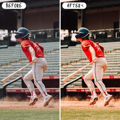 10 Sports LIGHTROOM Presets Mobile & Desktop