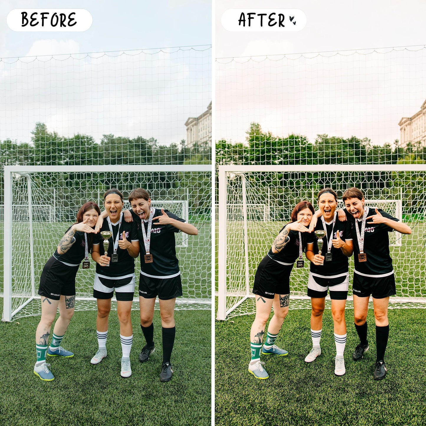 10 Sports LIGHTROOM Presets Mobile & Desktop