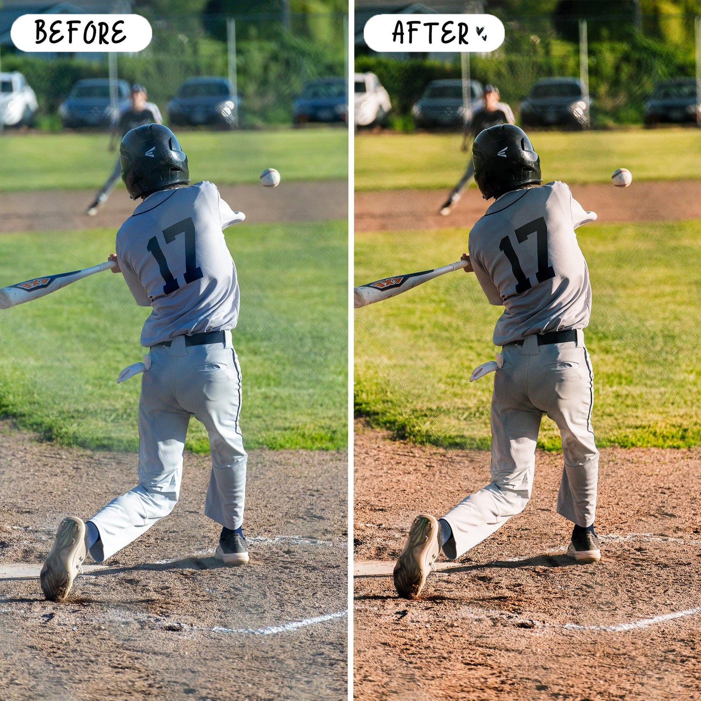 10 Baseball LIGHTROOM Presets Mobile & Desktop