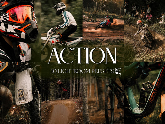 10 Action LIGHTROOM Presets Mobile & Desktop