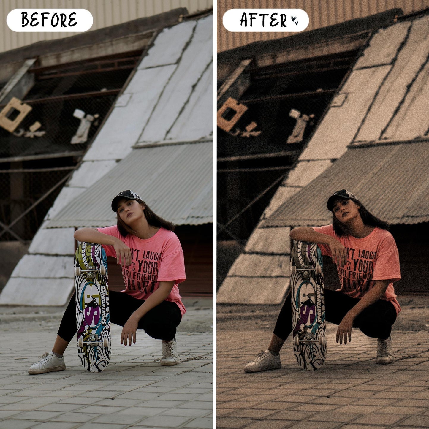 10 90s LIGHTROOM Presets Mobile & Desktop