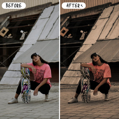 10 90s LIGHTROOM Presets Mobile & Desktop