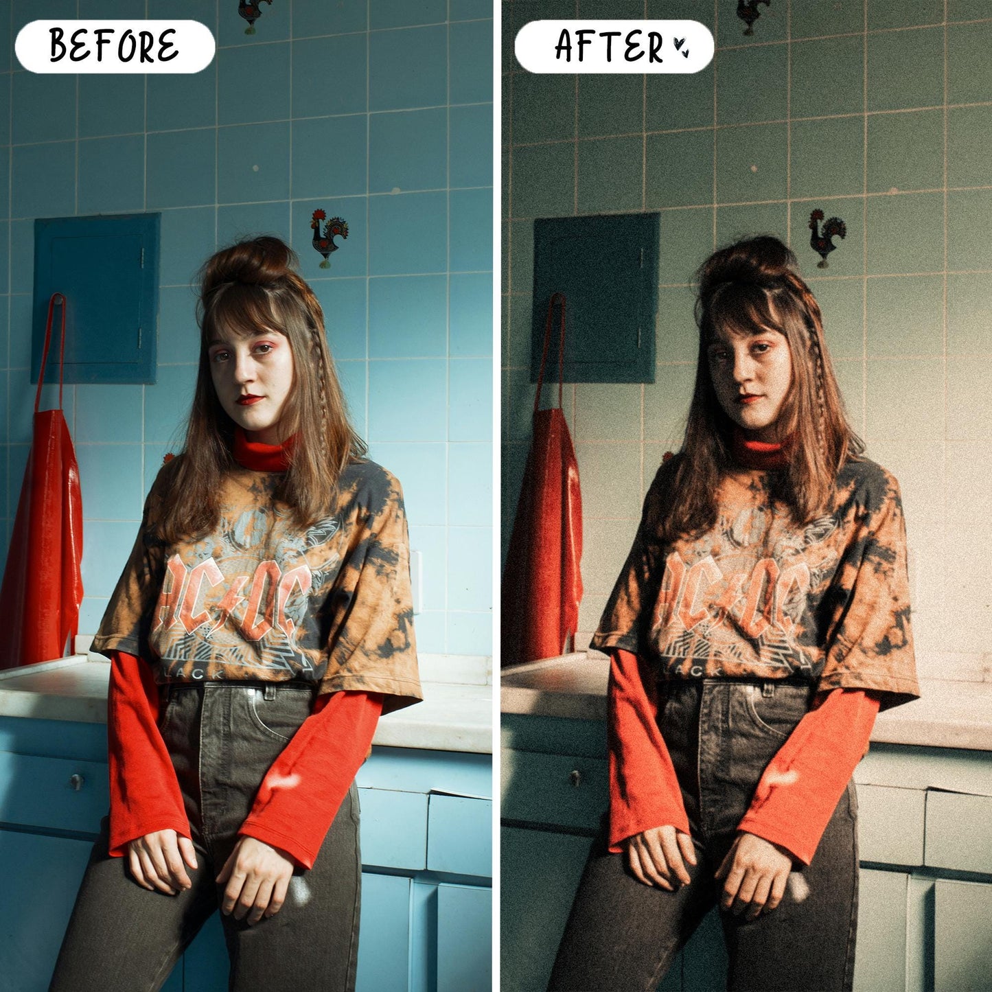 10 90s LIGHTROOM Presets Mobile & Desktop