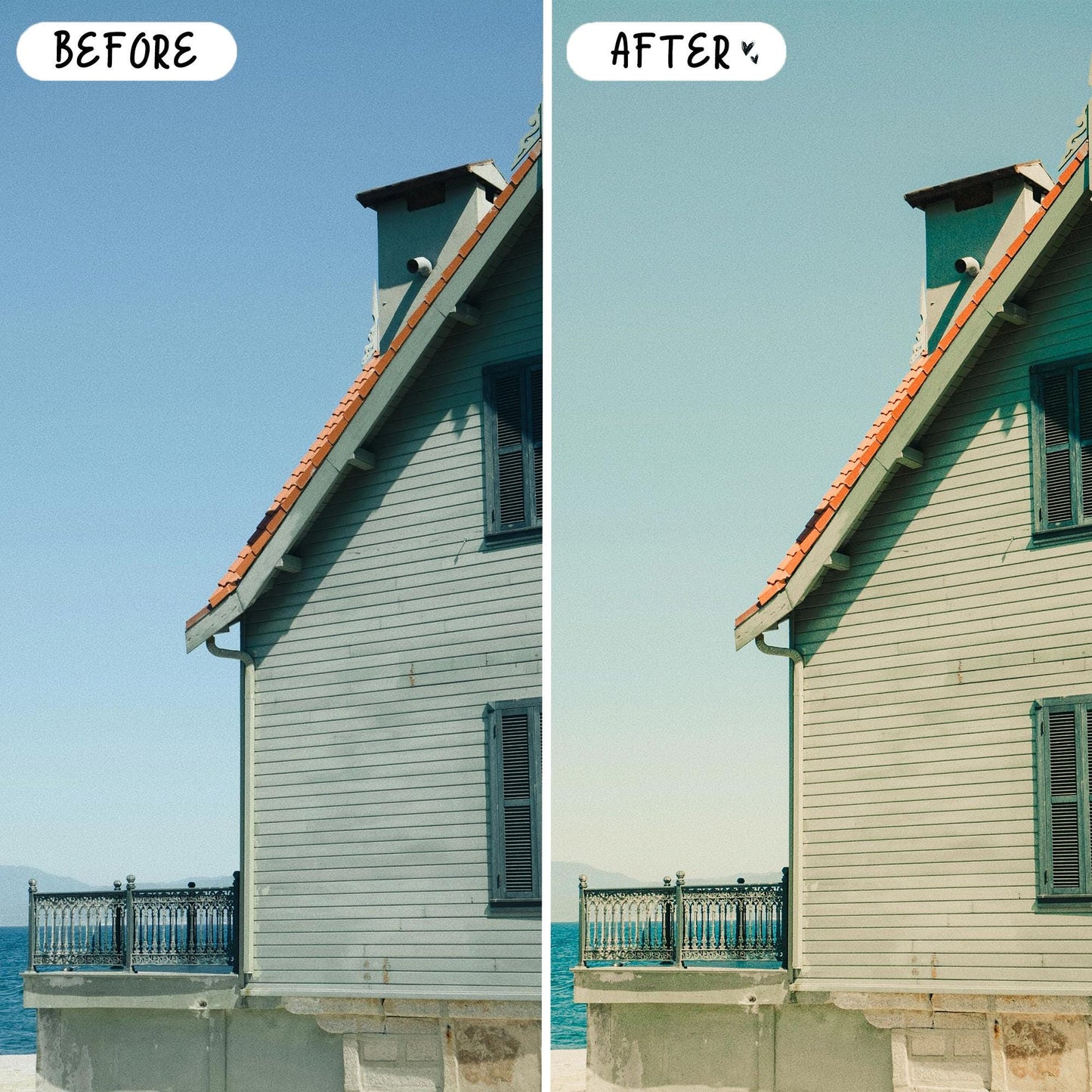 10 Seaside LIGHTROOM Presets Mobile & Desktop