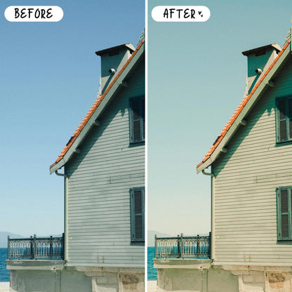 10 Seaside LIGHTROOM Presets Mobile & Desktop