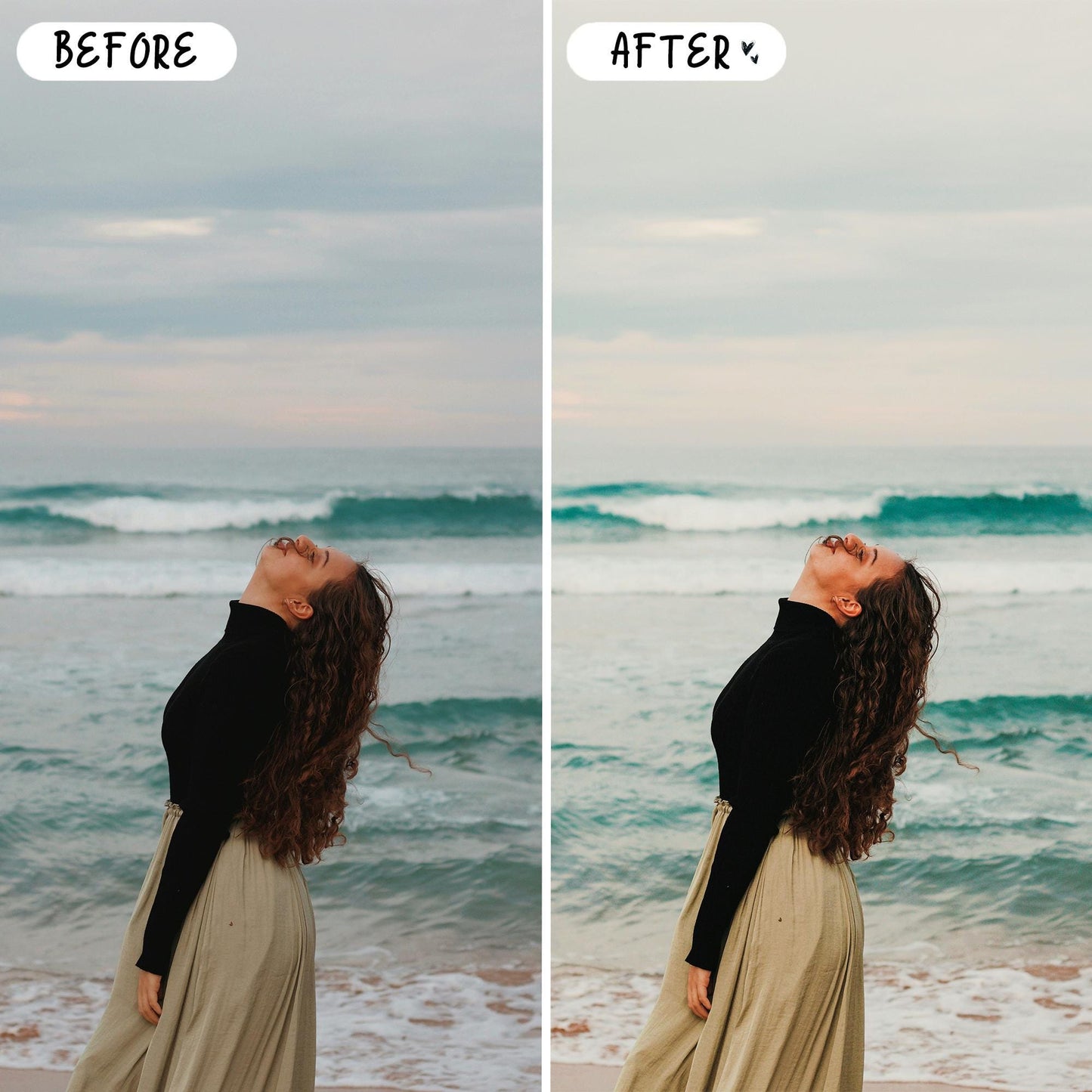 10 Seaside LIGHTROOM Presets Mobile & Desktop