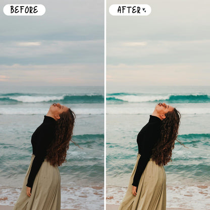 10 Seaside LIGHTROOM Presets Mobile & Desktop