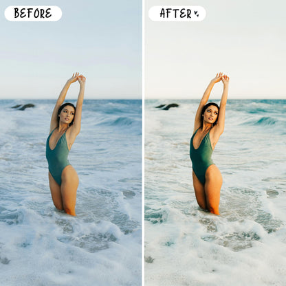 10 Seaside LIGHTROOM Presets Mobile & Desktop