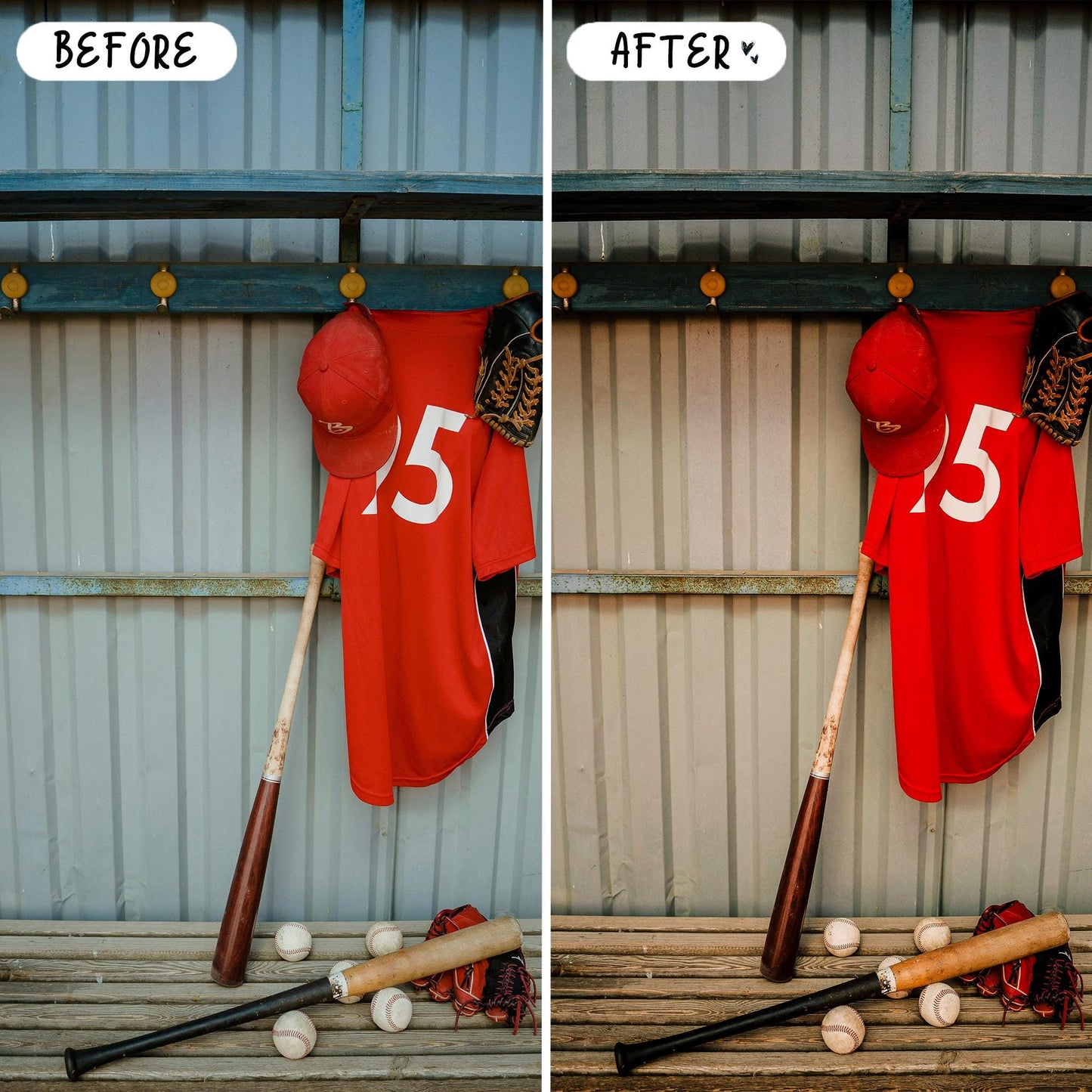 10 Baseball LIGHTROOM Presets Mobile & Desktop