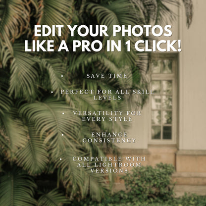10 Sage LIGHTROOM Presets Mobile & Desktop
