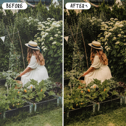 10 Organic LIGHTROOM Presets Mobile & Desktop