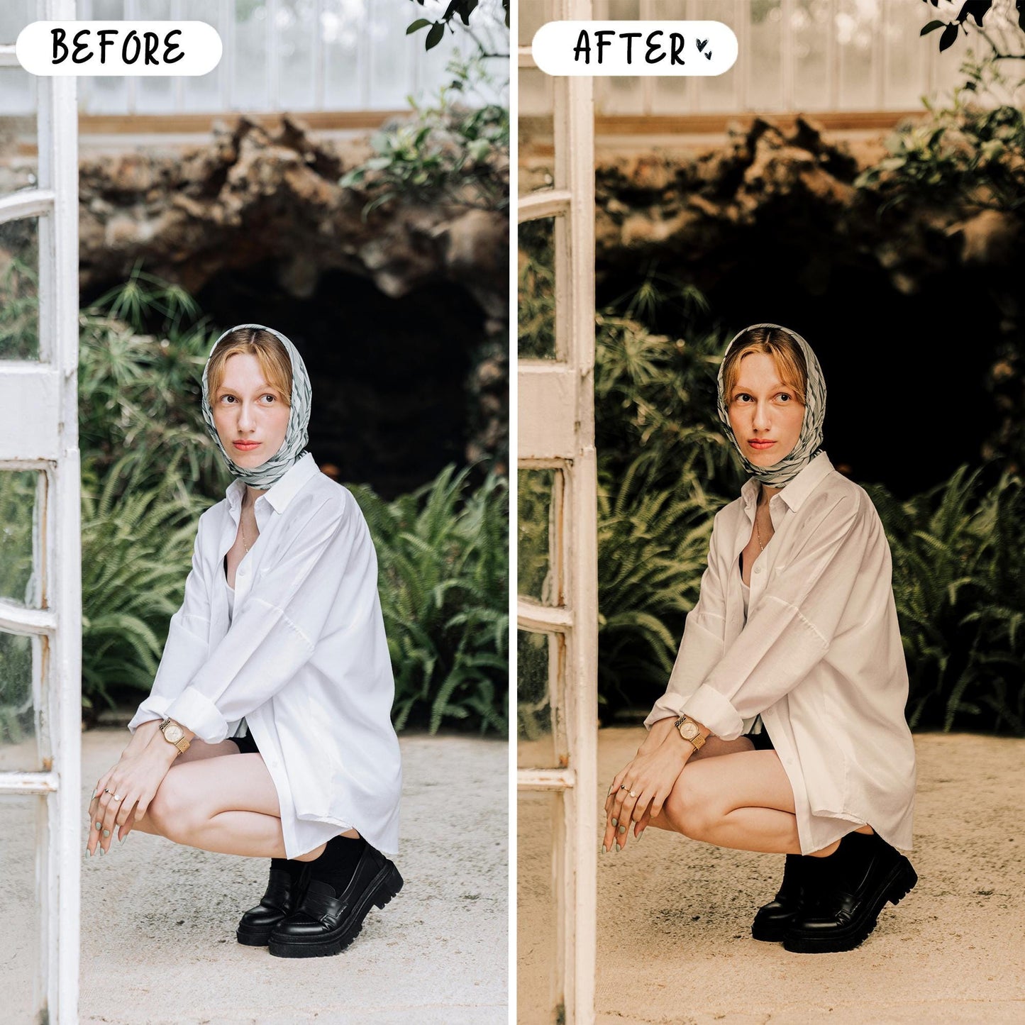 10 Organic LIGHTROOM Presets Mobile & Desktop