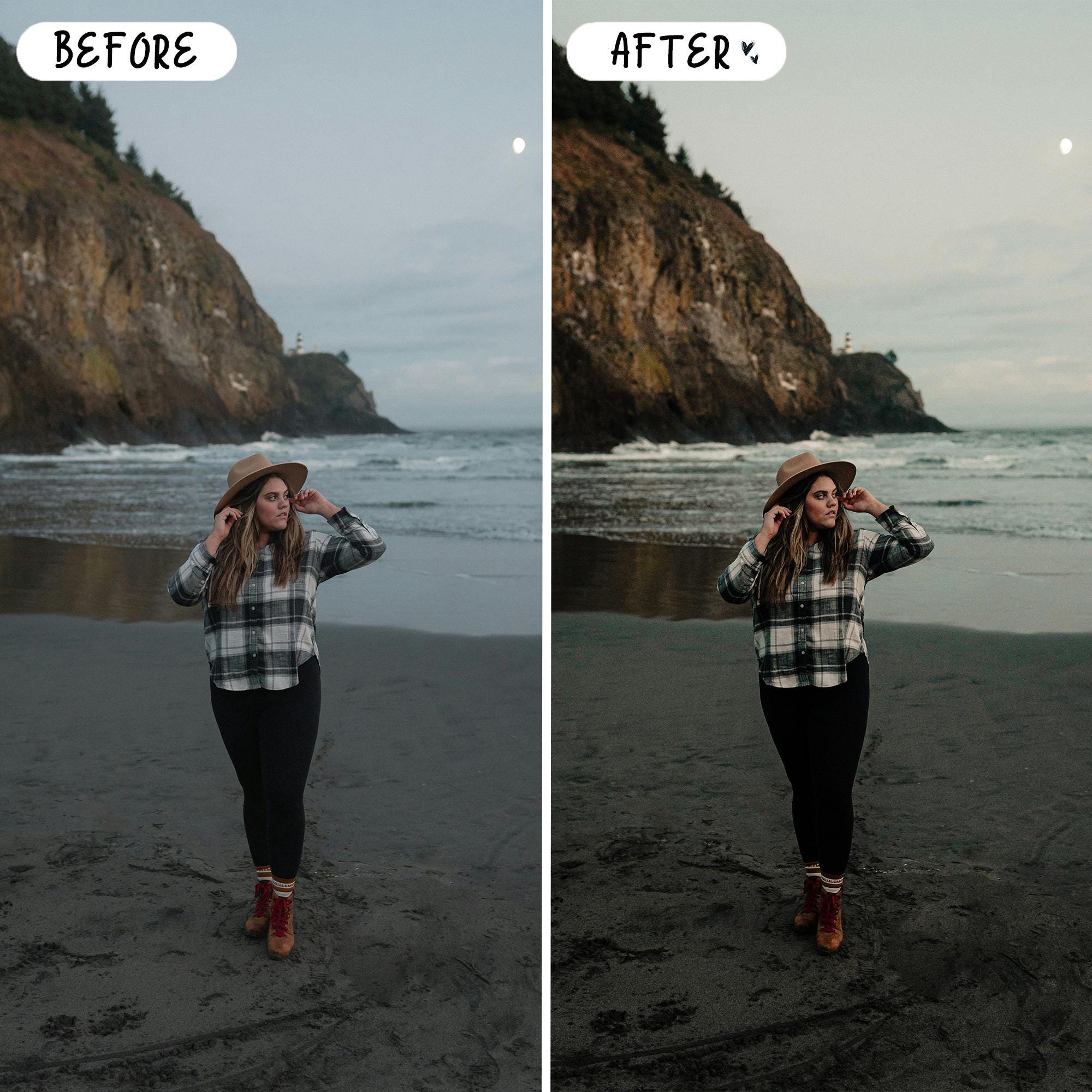 10 Moody LIGHTROOM Presets Mobile & Desktop