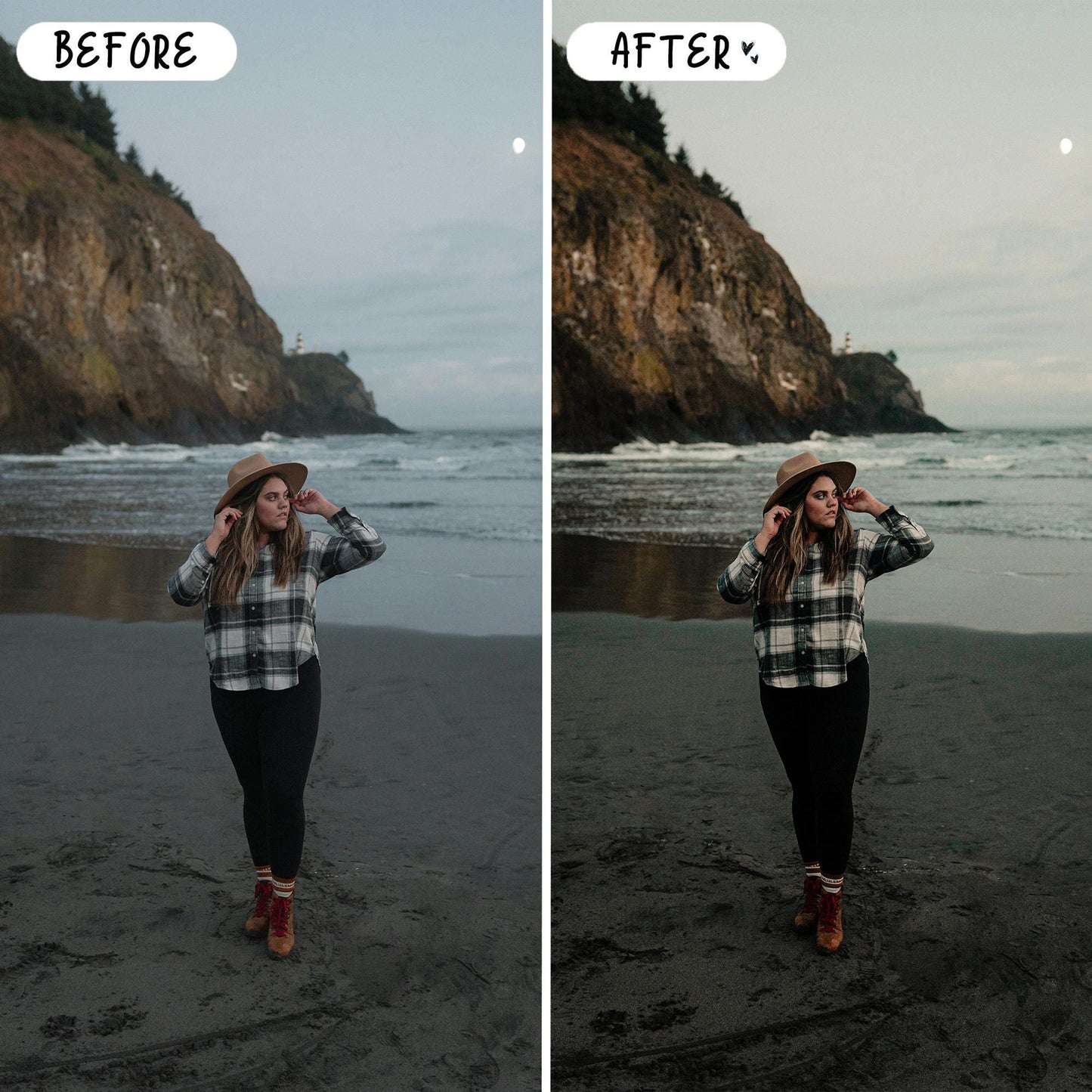 10 Moody LIGHTROOM Presets Mobile & Desktop