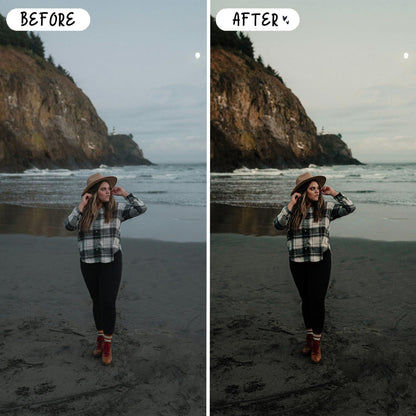 10 Moody LIGHTROOM Presets Mobile & Desktop