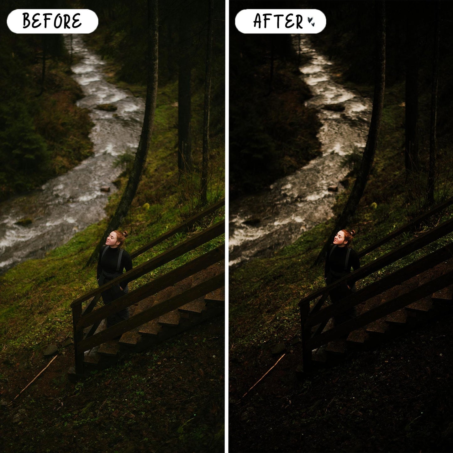 10 Moody LIGHTROOM Presets Mobile & Desktop