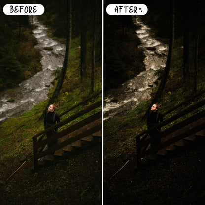 10 Moody LIGHTROOM Presets Mobile & Desktop