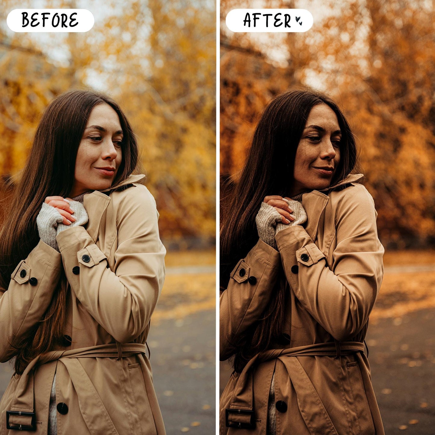 10 Warm Moody LIGHTROOM Presets Mobile & Desktop