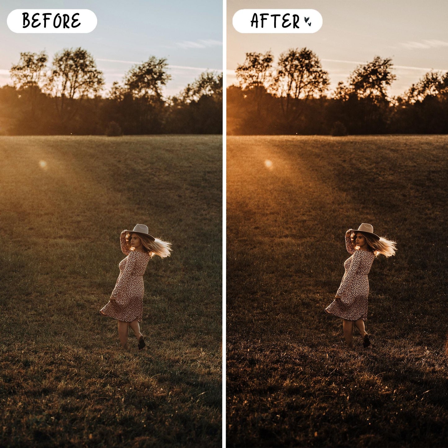 10 Warm Moody LIGHTROOM Presets Mobile & Desktop